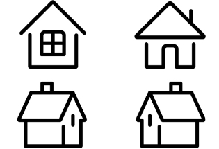 お家の４方向（東西南北）