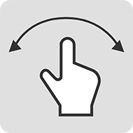 料金表はスワイプできます