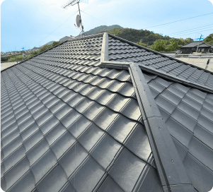 屋根の葺き替え工事